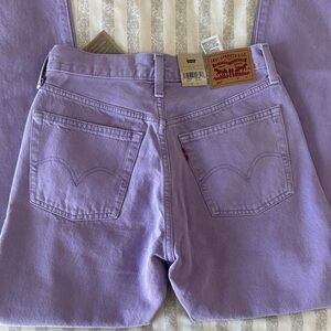 Levi's Pastel Purple Denim